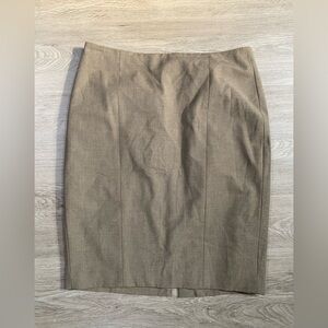 Ann Taylor Elegant Tan Light‎ Brown Women's Skirt 8 cons